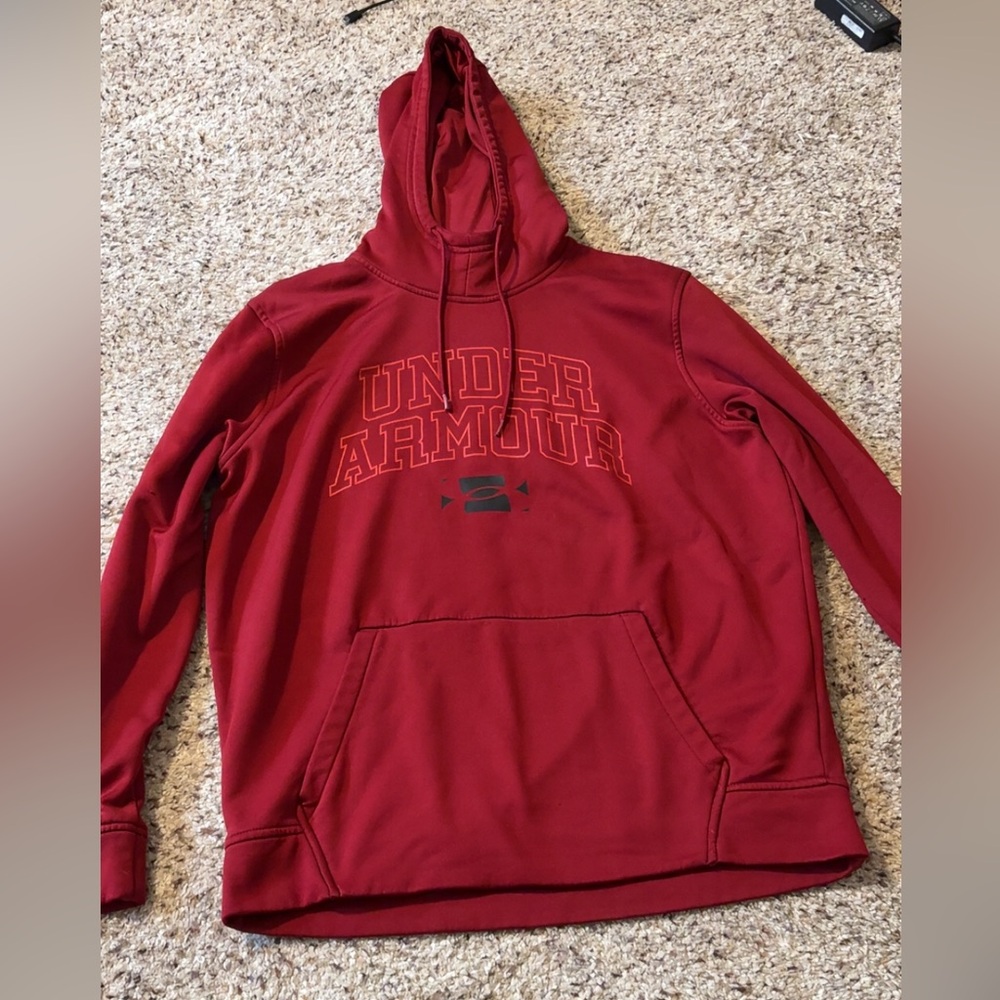 Under Armour Men's Red Hoodie